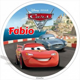 disque sucre cars personnalise