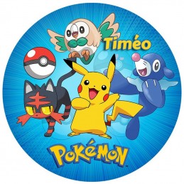 disque sucre pokemon personnalisé