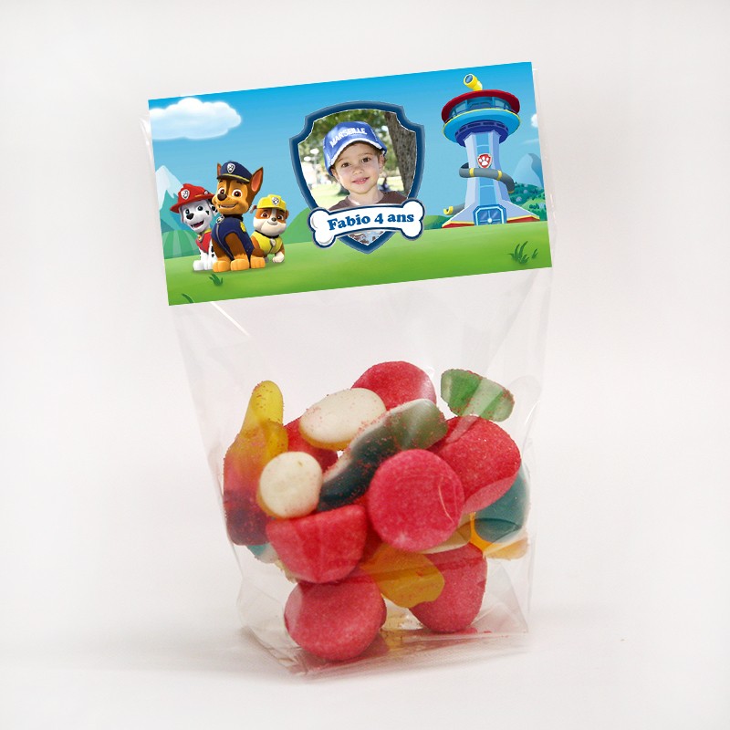 sachet de bonbons pat patrouille sachet de bonbons pat patrouille