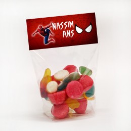 sachet bonbon spiderman