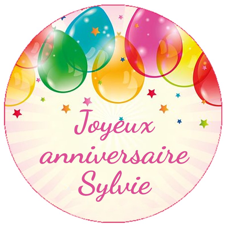 Etiquettes Personnalisees Etiquettes Anniversaire Personnalisees