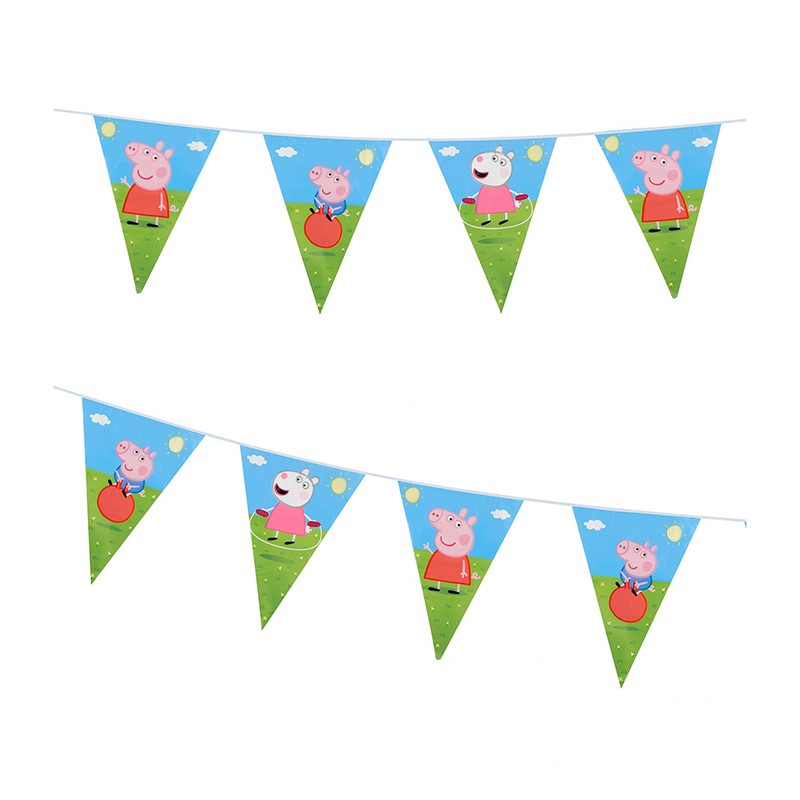 fanions anniversaire peppa pig