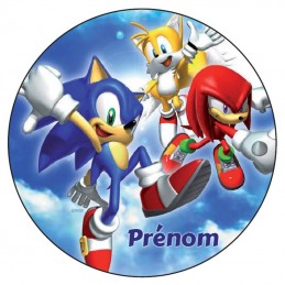 disque alimentaire sonic personnalise