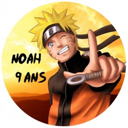 disque alimentaire naruto personnalisée