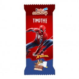 kinder country spiderman personnalise