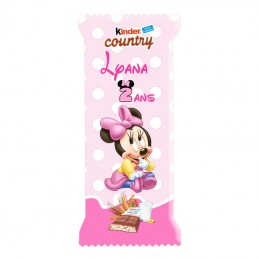 kinder country minnie personnalise