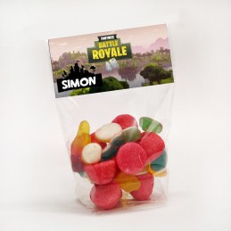 sachet de bonbon fortnite