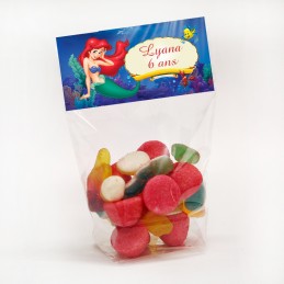 sachet bonbon ariel personnalise