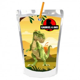 capri sun dinosaure personnalisé