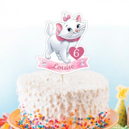cake topper marie personnalisee