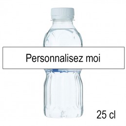 etiquette bouteille d'eau 25cl