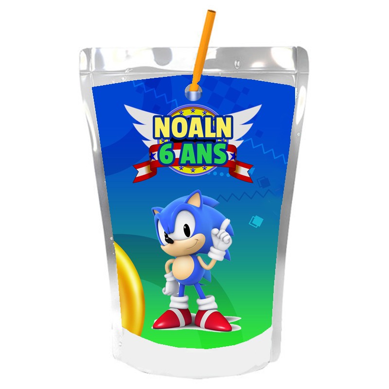 capri sun sonic personnalisé