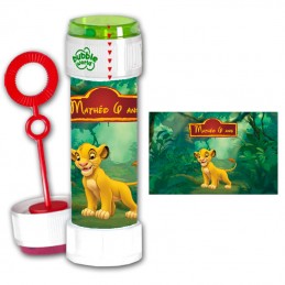 bulle savon le roi lion