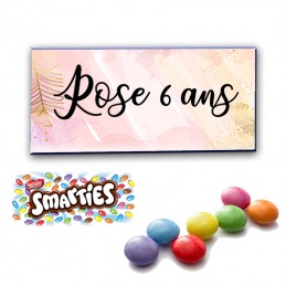 smarties personnalisé