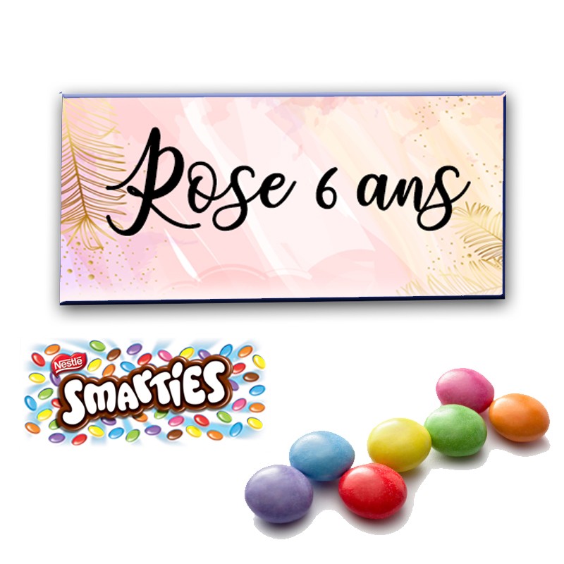 smarties personnalisé