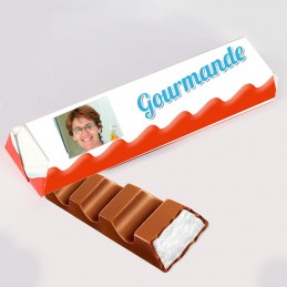 Kinder Maxi Personnalisé Photo Logo