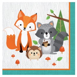 Serviette Animaux Foret