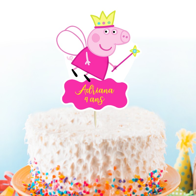 Décoration Gateau Peppa Pig Décoration Gateau Peppa Pig