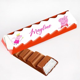 Kinder Maxi personnalisé Peppa pig