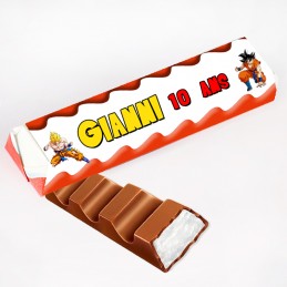 Kinder Maxi Personnalisé Dragon Ball Z