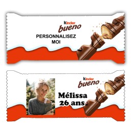 kinder bueno personnalisé