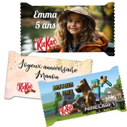 Barre KitKat personnalisée avec photo