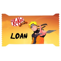 Chocolat Kitkat Naruto Personnalisé