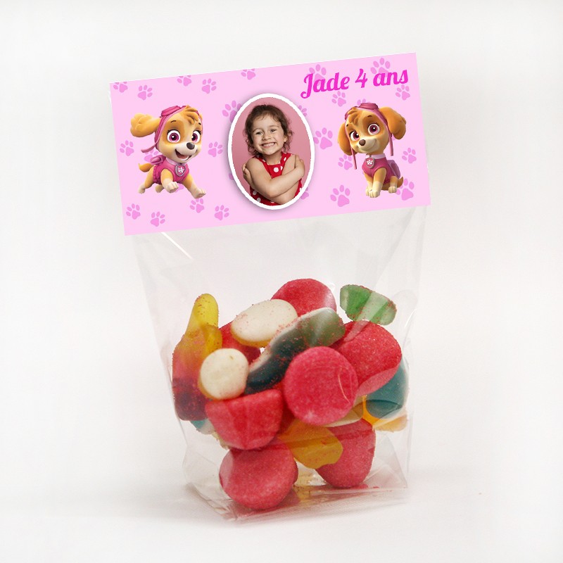Sachet de bonbon Pat patrouille Stella Sachet de bonbon Pat patrouille Stella