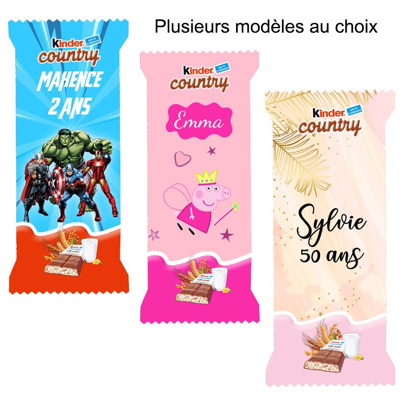 Kinder Country Personnalisé avec prénom