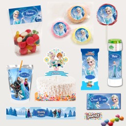 Decoration anniversaire reine des neiges