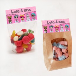 Sachet de bonbon Poupée LOL