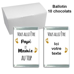 Boite de chocolat personnalisé