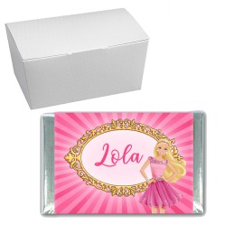 Chocolat personnalisé Barbie