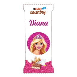 Kinder country personnalisé Barbie
