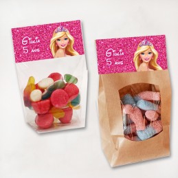 Sachet de bonbon Barbie