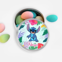 Boîte à dragée personnalisée Stitch