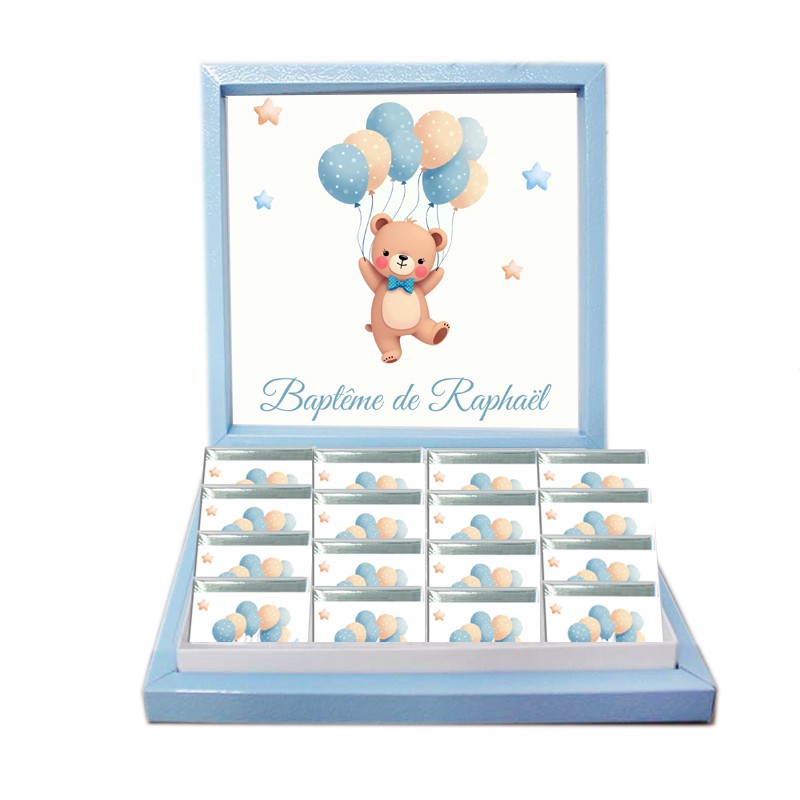 Chocolat personnalisé Baptême