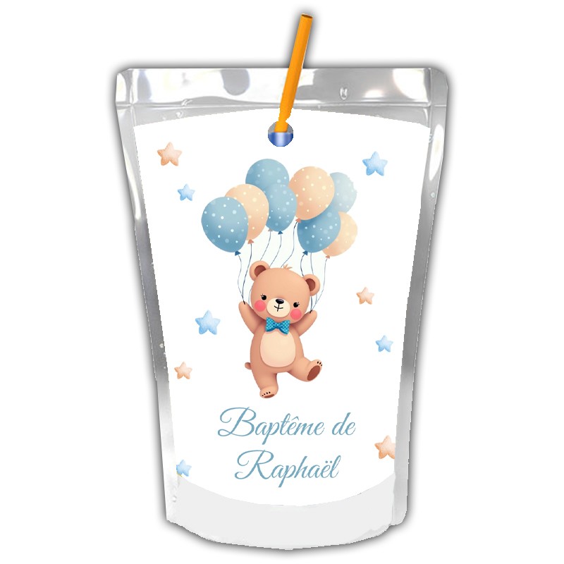 Caprisun personnalisé ours Caprisun personnalisé ours
