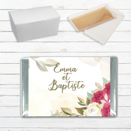 Chocolat personnalisé mariage