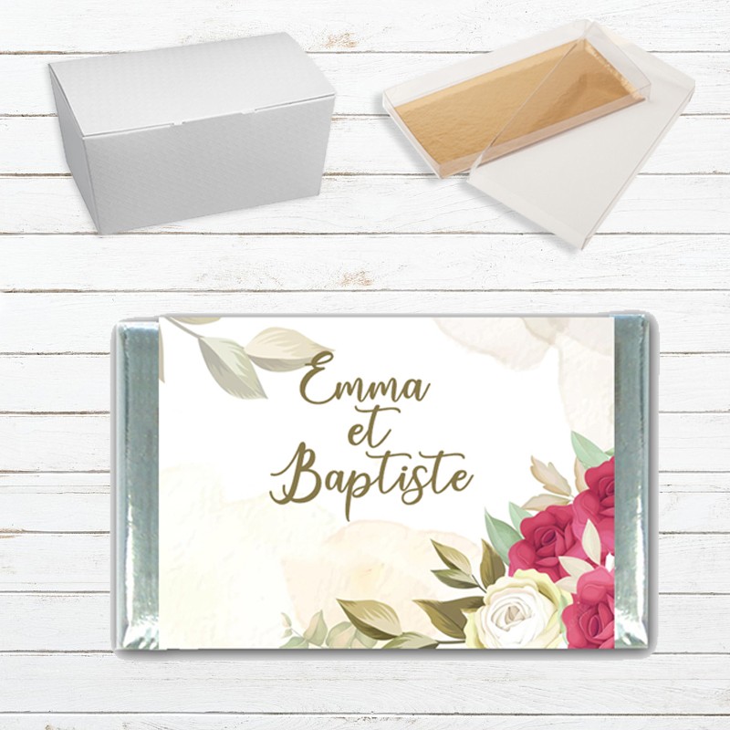 Chocolat personnalisé mariage Chocolat personnalisé mariage