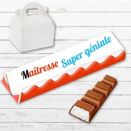 Cadeau maitresse personnalisé