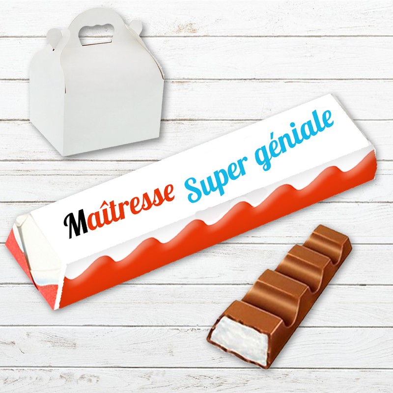 Cadeau maitresse personnalisé