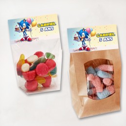 Sachet de bonbon Sonic