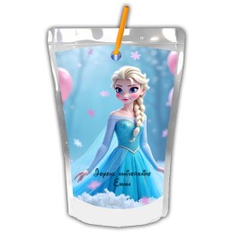 Caprisun reine des neiges personnalisé