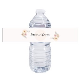 Etiquette bouteille d'eau...