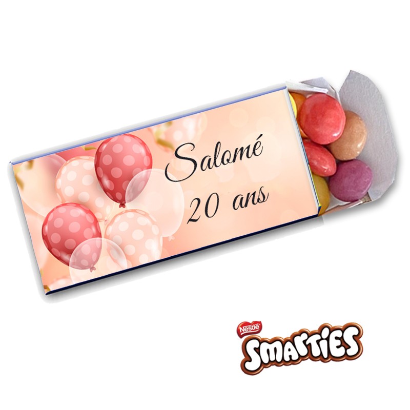 Smarties personnalisés Smarties personnalisés