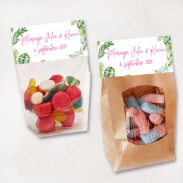 Sachet de bonbon personnalisé
