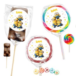 Sucette Minions personnalisée