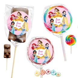 Sucette princesses Disney personnalisée