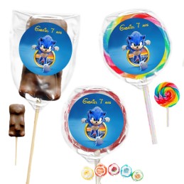 Sucette Sonic personnalisée